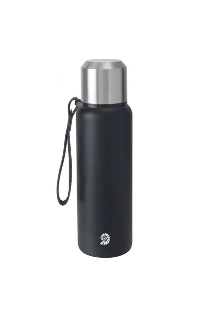 Origin Outdoors PureSteel Θερμός Κενού 1 l, μαύρο