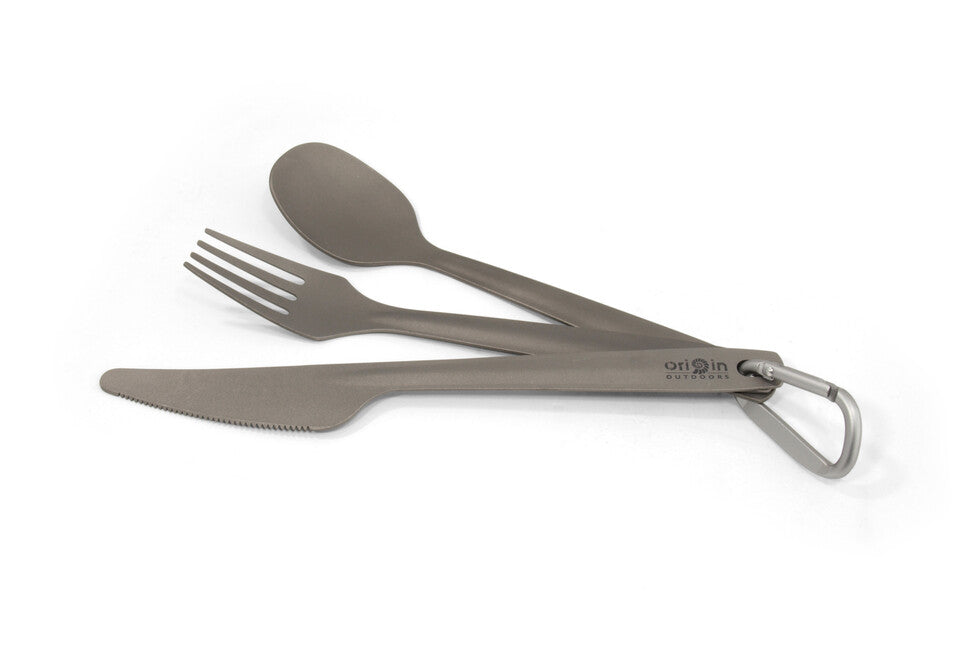 Origin Outdoors Titanium 3-delni komplet pribora