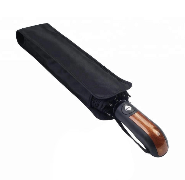 Origin Outdoors Wind-Trek Compact Windproof Umbrella M, Black