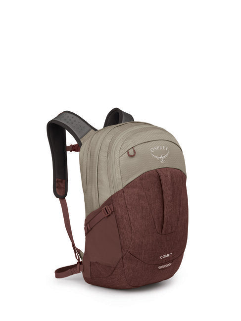 OSPREY COMET mestski nahrbtnik, sawdust tan/raisin red