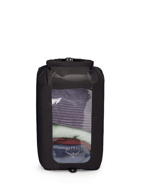 OSPREY DRY SACK 35 W/WINDOW nepremočljiva vrečka, črna