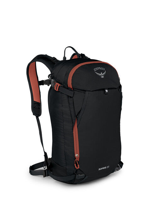 OSPREY SOPRIS alpski nahrbtnik 20, črn