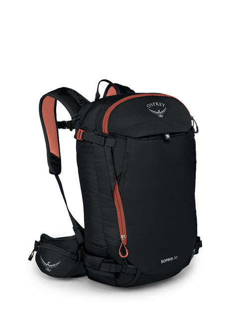 OSPREY SOPRIS alpski nahrbtnik 30, črn