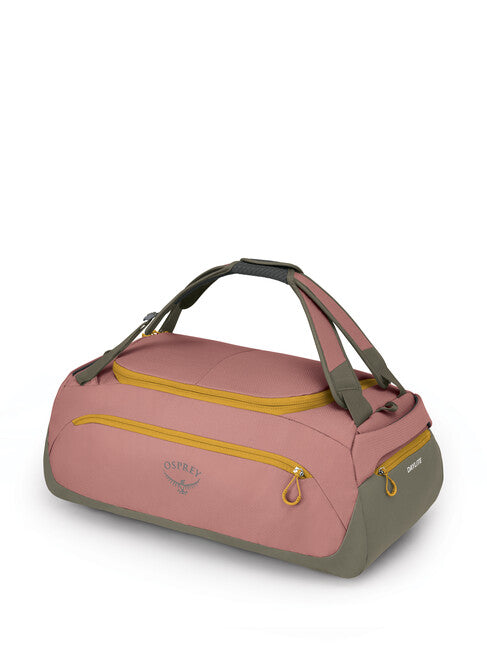 osprey daylite ash blush pink/earl grey Shoulder Sling Bag, Grey, One Size Sporting Goods there is a front shove Osprey Daylite Duffel 45 M