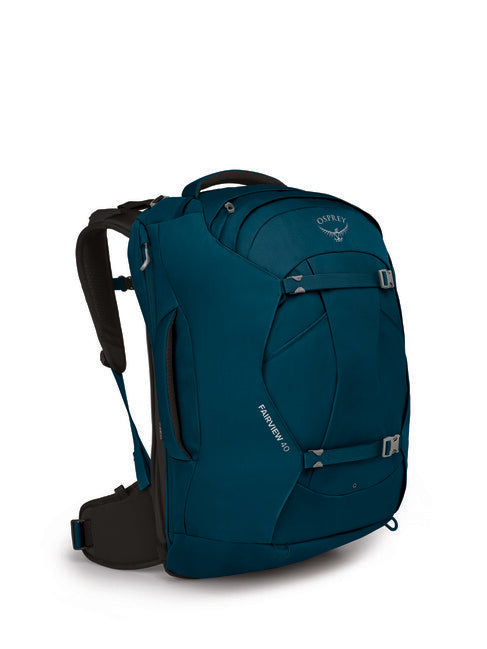 OSPREY FAIRVIEW 40 potovalni nahrbtnik, night jungle blue