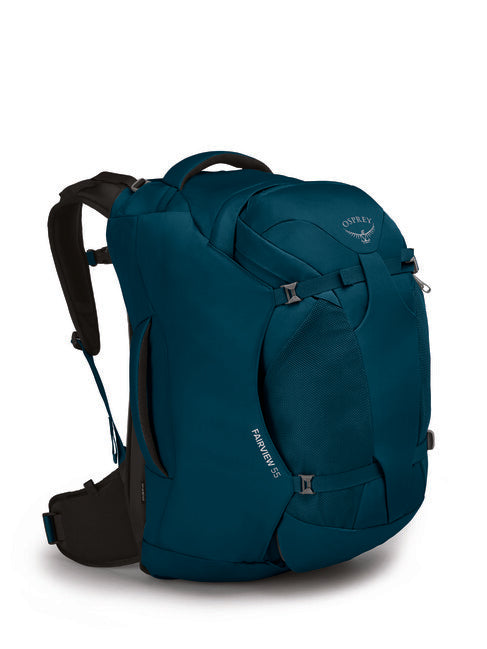 OSPREY FAIRVIEW 55 potovalni nahrbtnik, night jungle blue