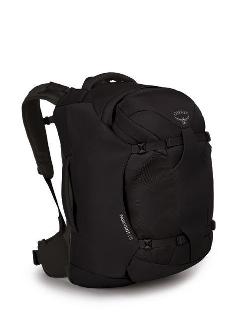 OSPREY FARPOINT 55 potovalni nahrbtnik, črna