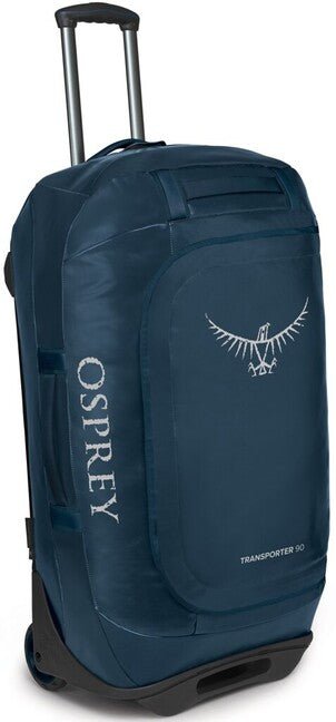 OSPREY ROLLING TRANSPORTER 90 potna torba na kolesih, črna