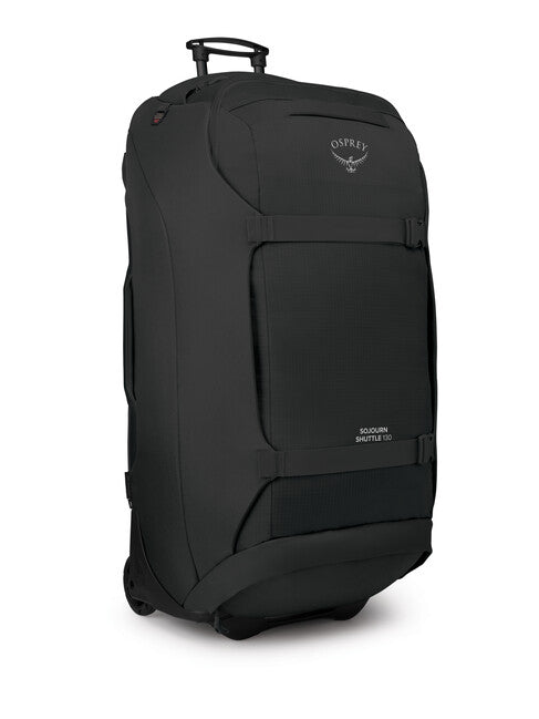 OSPREY SHUTTLE 130 potna torba na kolesih, črna