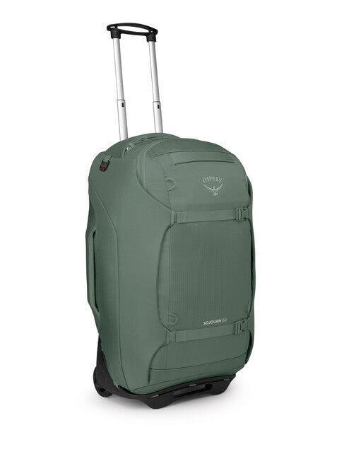 OSPREY SOJOURN 60 potovalna torba s kolesi, koseret green