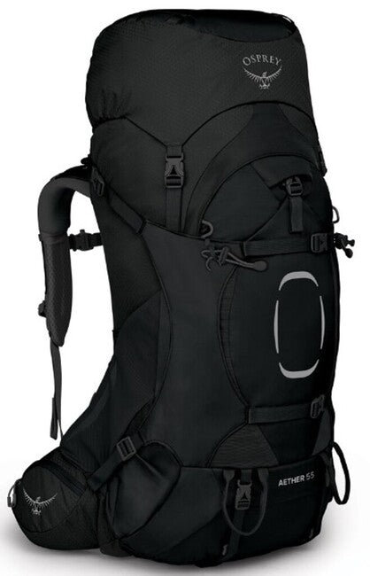 OSPREY Aether 55 II Backpack, Black