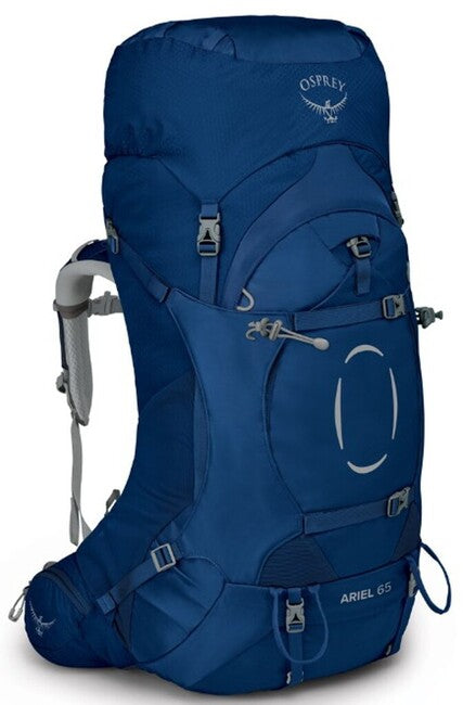 OSPREY Ariel 65 II Hiking Backpack, Ceramic Blue
