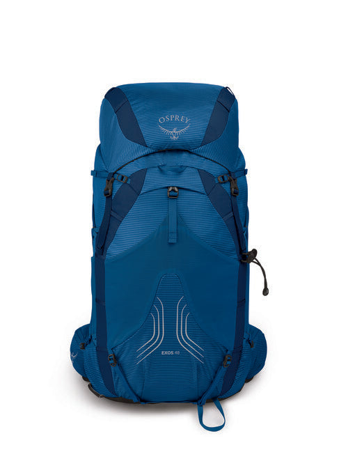 Osprey Exos 48 Hiking Backpack, Blue Ribbon