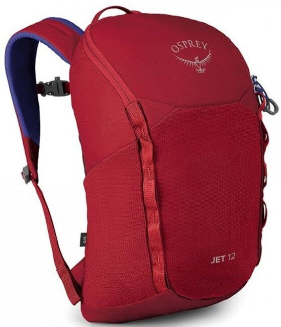 Osprey Jet 12 II Kids Backpack, Cosmic Red