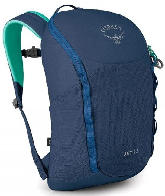 Osprey Jet 12 II Kids Backpack, Wave Blue