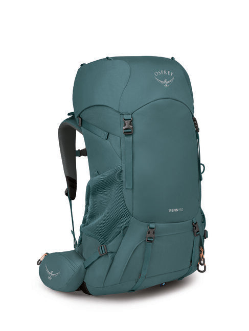 Osprey Renn 50 Backpack, Cascade Blue/Melon Orange