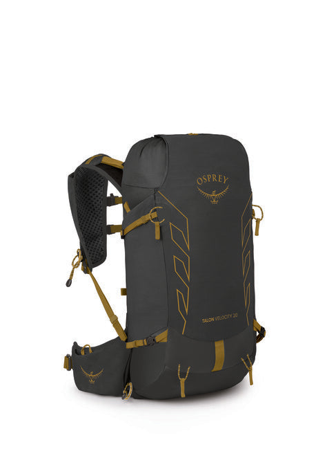 OSPREY TALON VELOCITY 20 pohodniški nahrbtnik, temno oglje siva/drsteni rumena