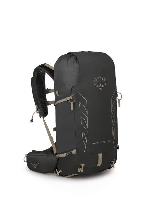 Osprey Tempest Velocity 30 Backpack, Dark Charcoal/Chiru Tan