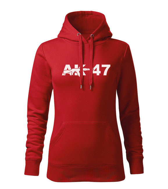 DRAGOWA AK-47 pulover s kapuco, ženski