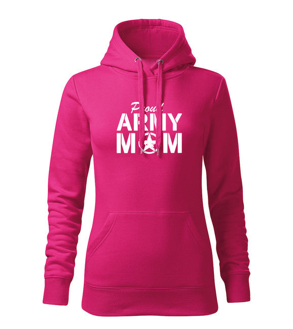 DRAGOWA army mom pulover s kapuco, ženski