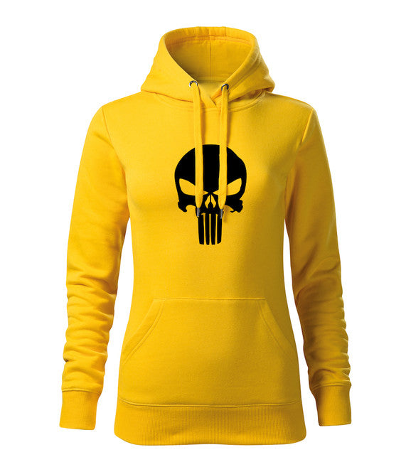 DRAGOWA punisher pulover s kapuco, ženski