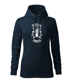 DRAGOWA women's hoodie special forces 320 g/m², navy blue
