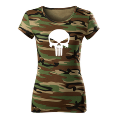 DRAGOWA women's t-shirt Punisher 150 g/m², camo