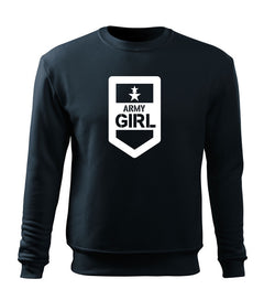DRAGOWA Army otroški pulover girl, temno modra