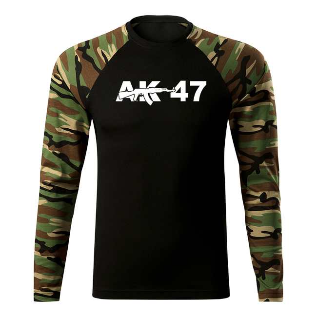 DRAGOWA Fit-T majica z dolgimi rokavi AK-47