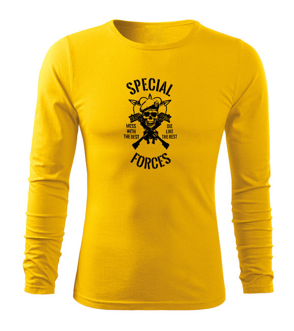 DRAGOWA Fit-T majica z dolgimi rokavi special forces