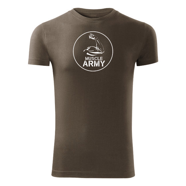DRAGOWA muscle army fitness majica biceps