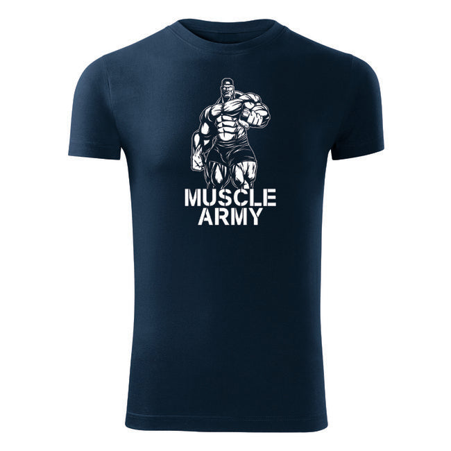DRAGOWA muscle fitness majica vojaško moški
