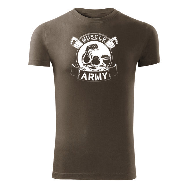 DRAGOWA muscle fitness majica vojaška original