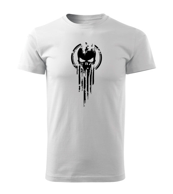 DRAGOWA skull črne kratke hlače