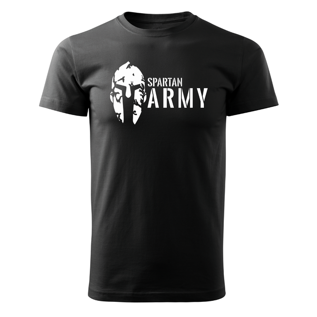 DRAGOWA Spartan army majica 160g/m2, črna