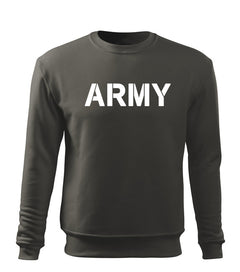 DRAGOWA moški pulover army 300 g/m², siva