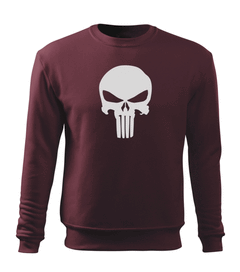 DRAGOWA moški pulover Punisher 300 g/m², bordo