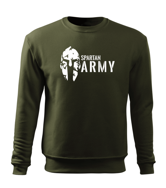 DRAGOWA spartan army pulover moški