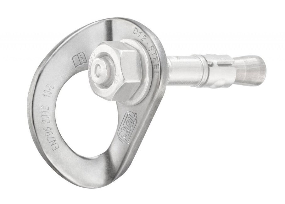 Petzl Coeur Steel 12 mm Carabiner, Steel