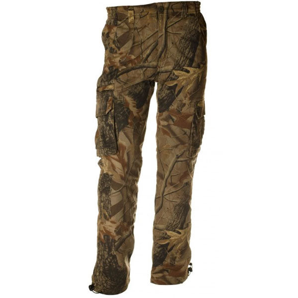 Loshan Kerry hlače vzorec Realtree, temne