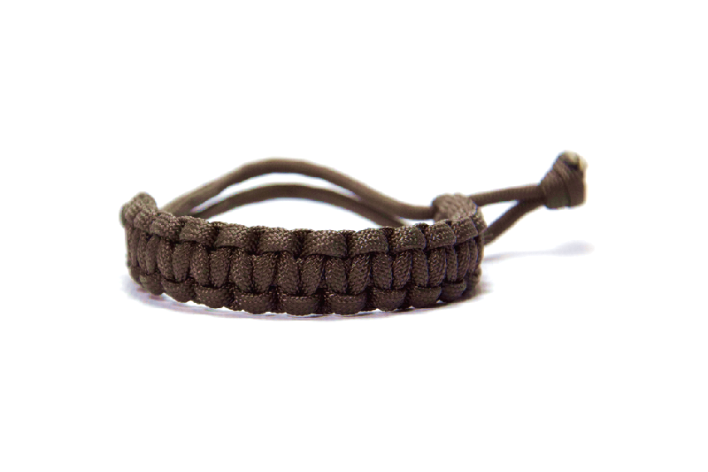 Cordell Mad Max paracord zapestnica nastavljiva širina 1,9cm, rjava
