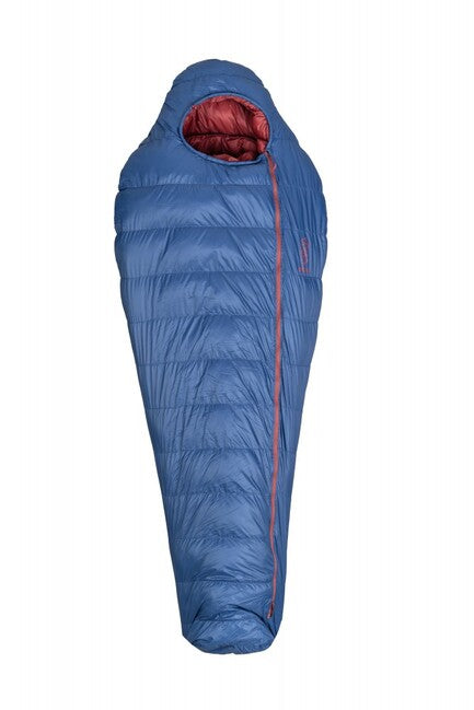 Patizon Dpro 290 ultra lahka spalna vreča, Navy/red, L, leva