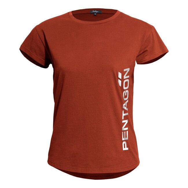 Pentagon Whisper kratke majice ženski, Maroon Red