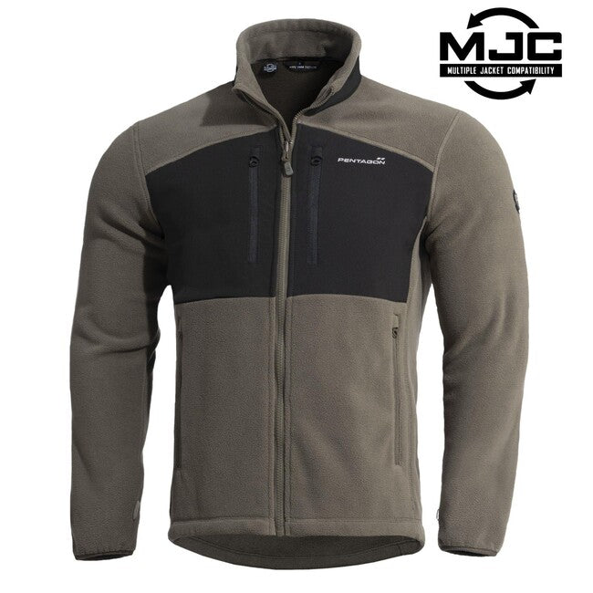 Pentagon Ajax flisasti pulover, temno siva