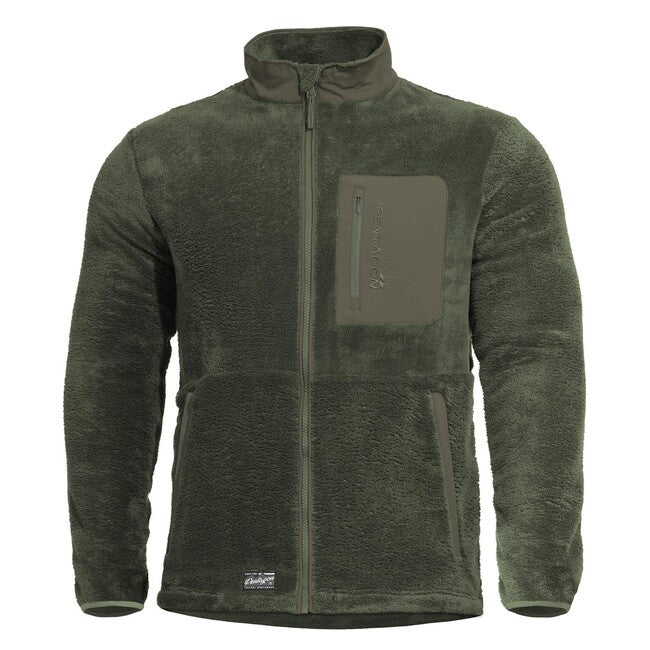 Pentagon Grizzly pulover, camo green