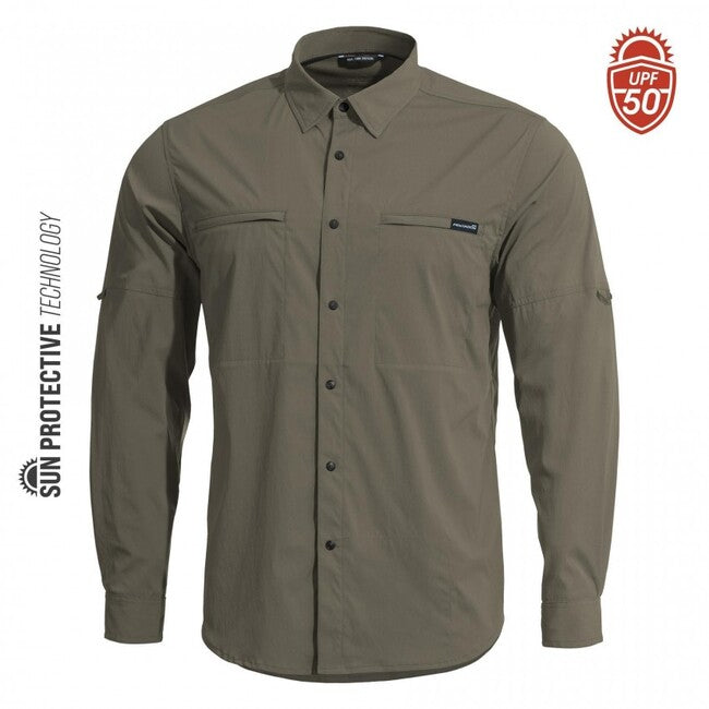 Pentagon Wayne srajca Sunproof, temno siva