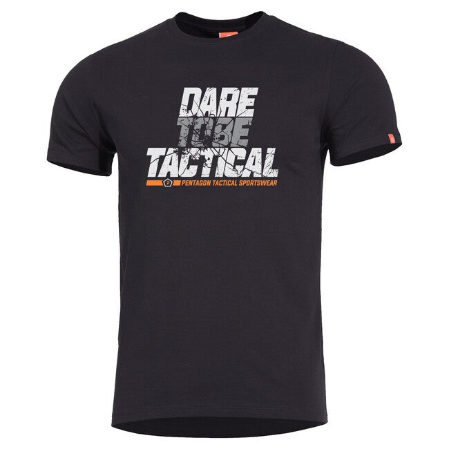 Pentagon Ageron Dare To Be Tactical črne kratke majice