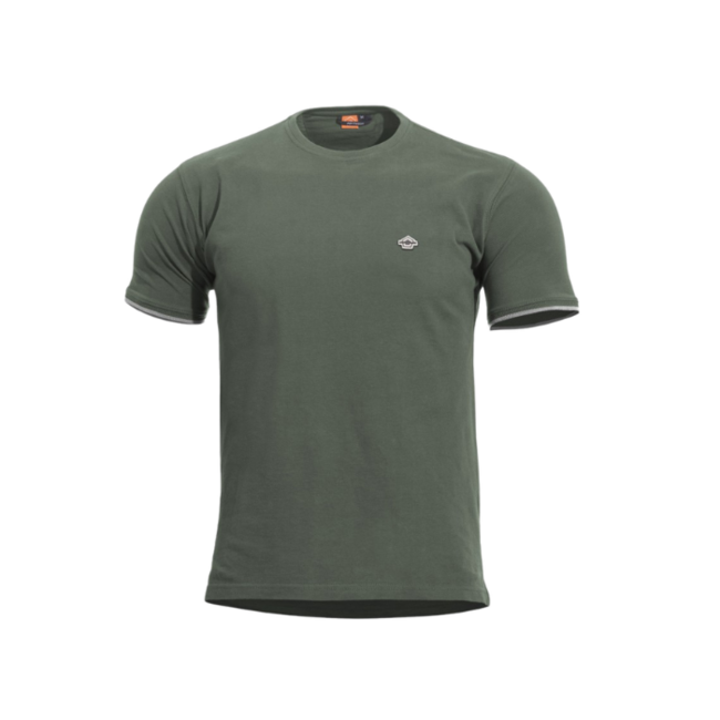 Pentagon Levantes Crewneck majica, kamuflaž zelena
