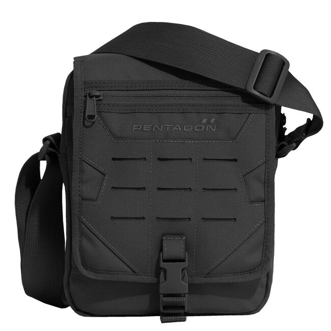 Pentagon Messenger torba čez ramo, črna