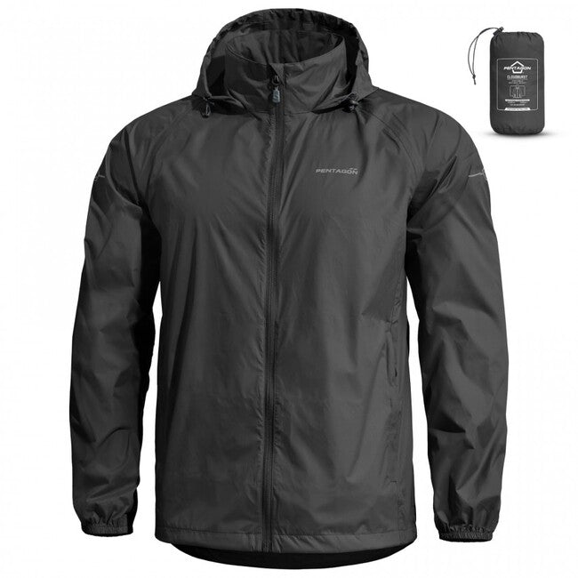 Pentagon Cloudburst Packable softshell jakna moški, črna